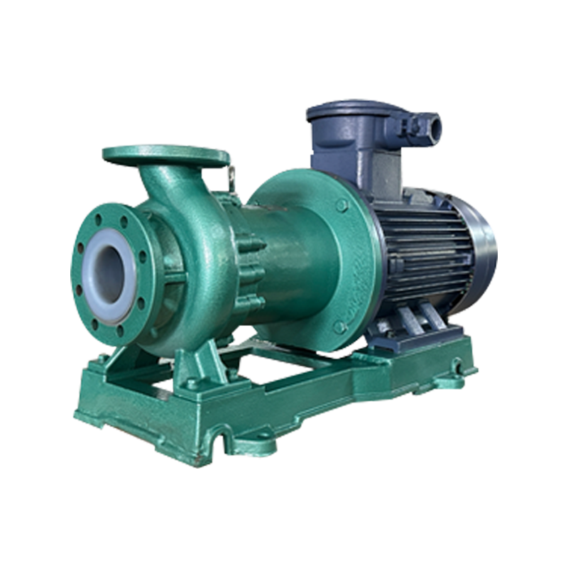 CQB Lined Fluorine Magnetic Drive Pompa Sentrifugal